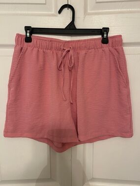 Just Be… Women’s Pink Drawstring Lounge Shorts